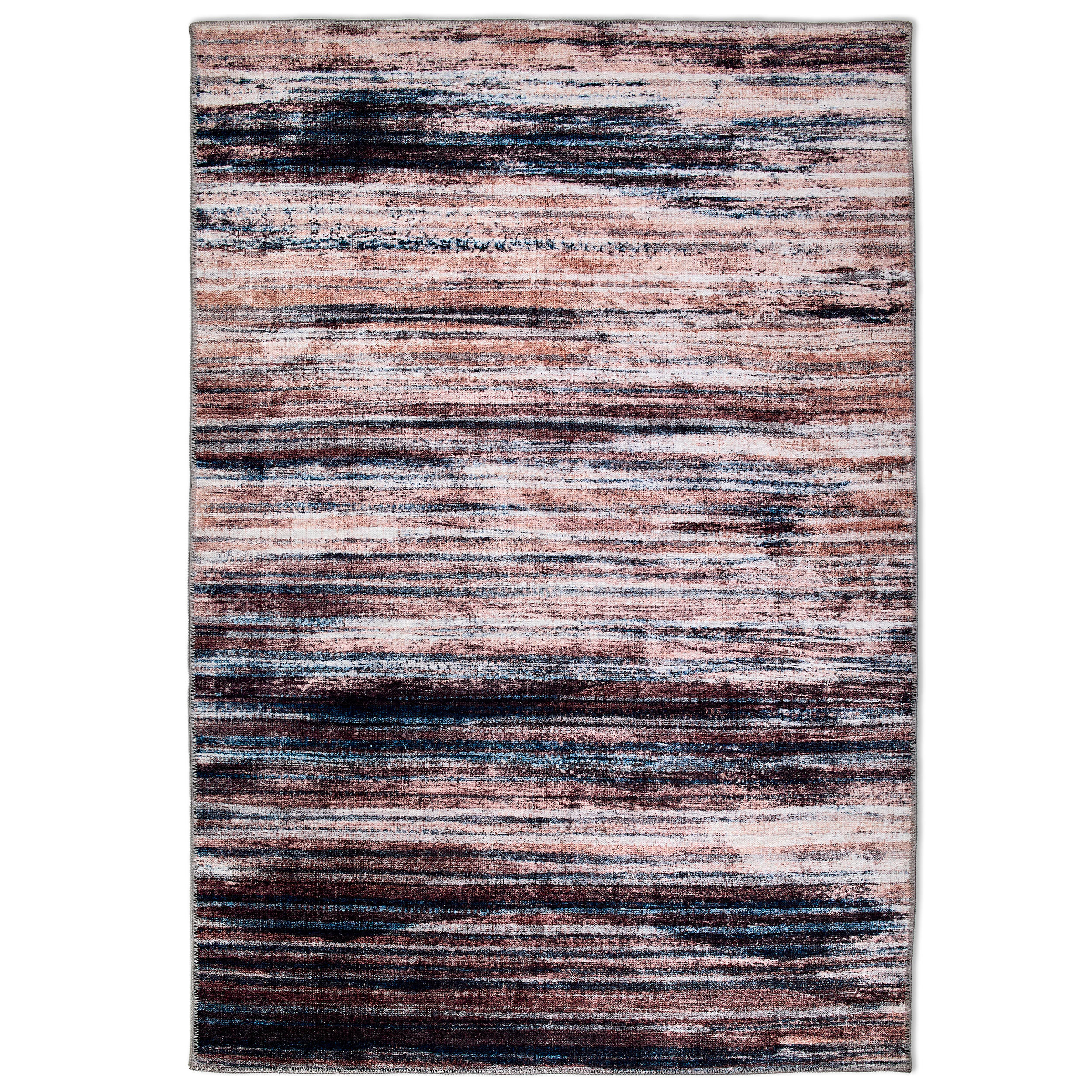 FLACHWEBETEPPICH 120/180 cm Piper Braun, Rot, Beige rechteckig  - Beige/Rot, Basics, Textil (120/180cm) - Astra