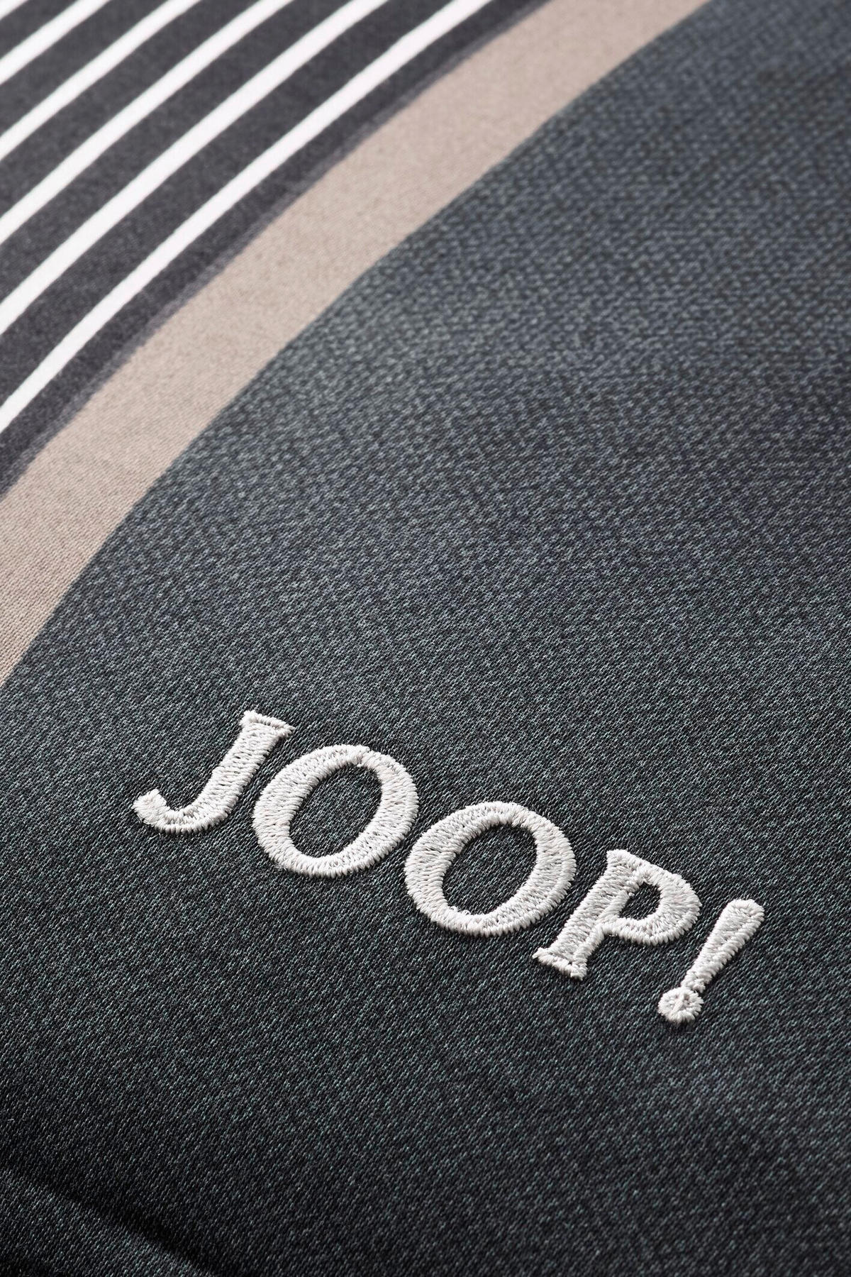BETTWÄSCHE 3-teilig JOOP! CORNFLOWER STRIPES Jersey 200/220 cm  - Grau, Basics, Textil (200/220cm) - Joop!