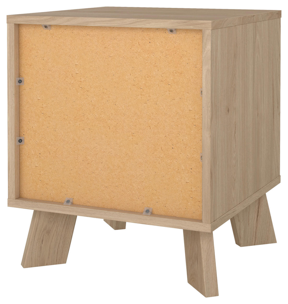NACHTSCHRANK 40,2/47,4/39,8 cm  - Eichefarben/Weiß, Basics, Holzwerkstoff (40,2/47,4/39,8cm) - MID.YOU