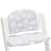 HOCHSTUHLEINLAGE Pia  - Hellgrau/Weiß, Basics, Textil - Fillikid