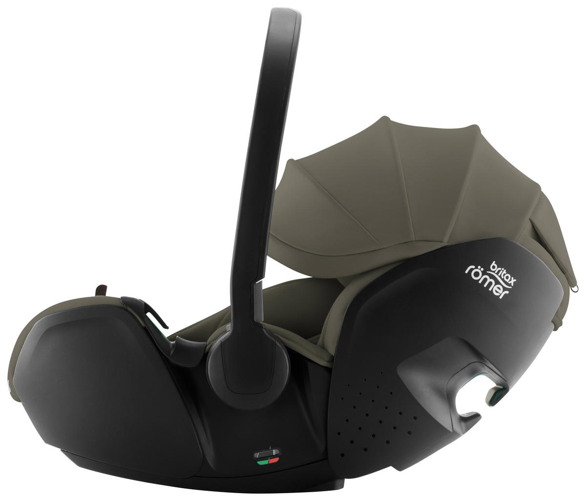 BABYSCHALE Baby-Safe Pro  - Olivgrün, Basics, Kunststoff/Textil (44/62,5/65,5cm) - Britax Römer