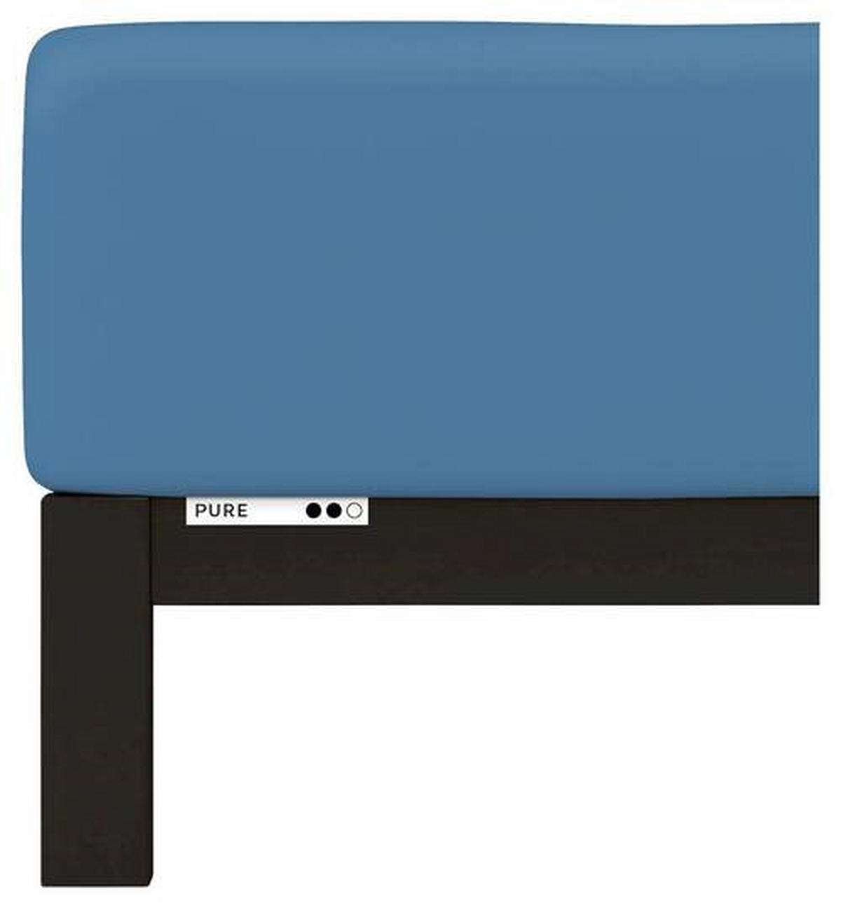 BOXSPRING-SPANNLEINTUCH 180-200/200-220 cm Jersey  - Blau, Basics, Textil (180-200/200-220cm) - Schlafgut