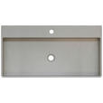 WASCHBECKEN 82/13/42 cm  - Hellgrau, Basics, Stein (82/13/42cm) - Linea Natura