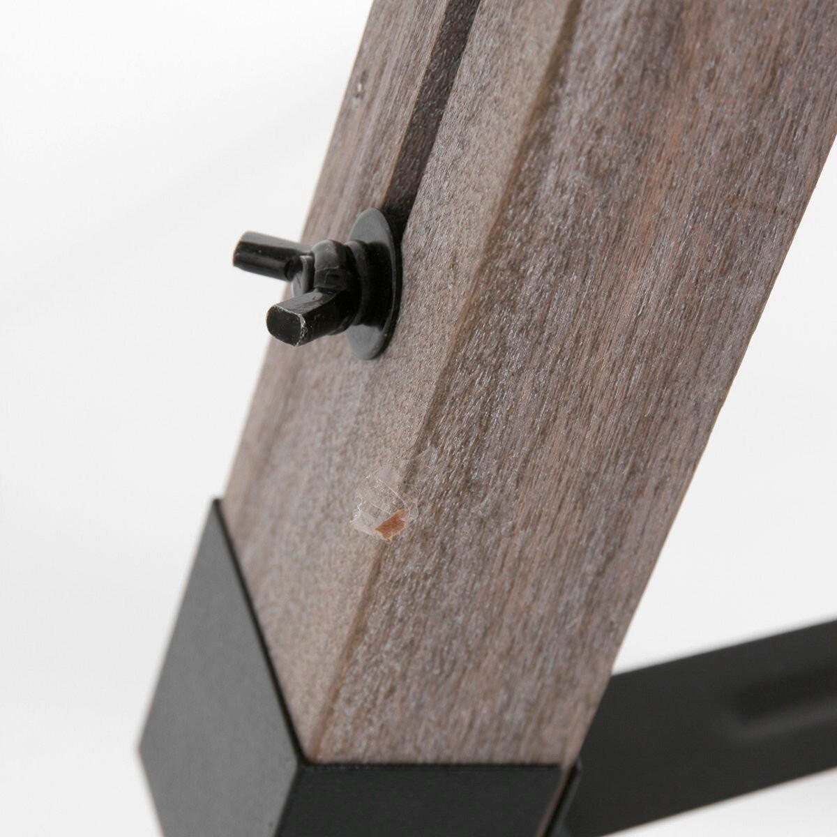 STEHLEUCHTE - Blau/Eiche grau, Trend, Naturmaterialien/Holz (75/170/75cm)