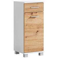 UNTERSCHRANK 30,3/75,3/32,6 cm   - Chromfarben/Weiß, KONVENTIONELL, Holzwerkstoff/Kunststoff (30,3/75,3/32,6cm) - Stylife