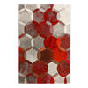 WEBTEPPICH 80/150 cm ESP-21627-112 Rot, Dunkelrot, Weinrot, Rotbraun  - Rotbraun/Rot, KONVENTIONELL, Textil (80/150cm) - Esprit