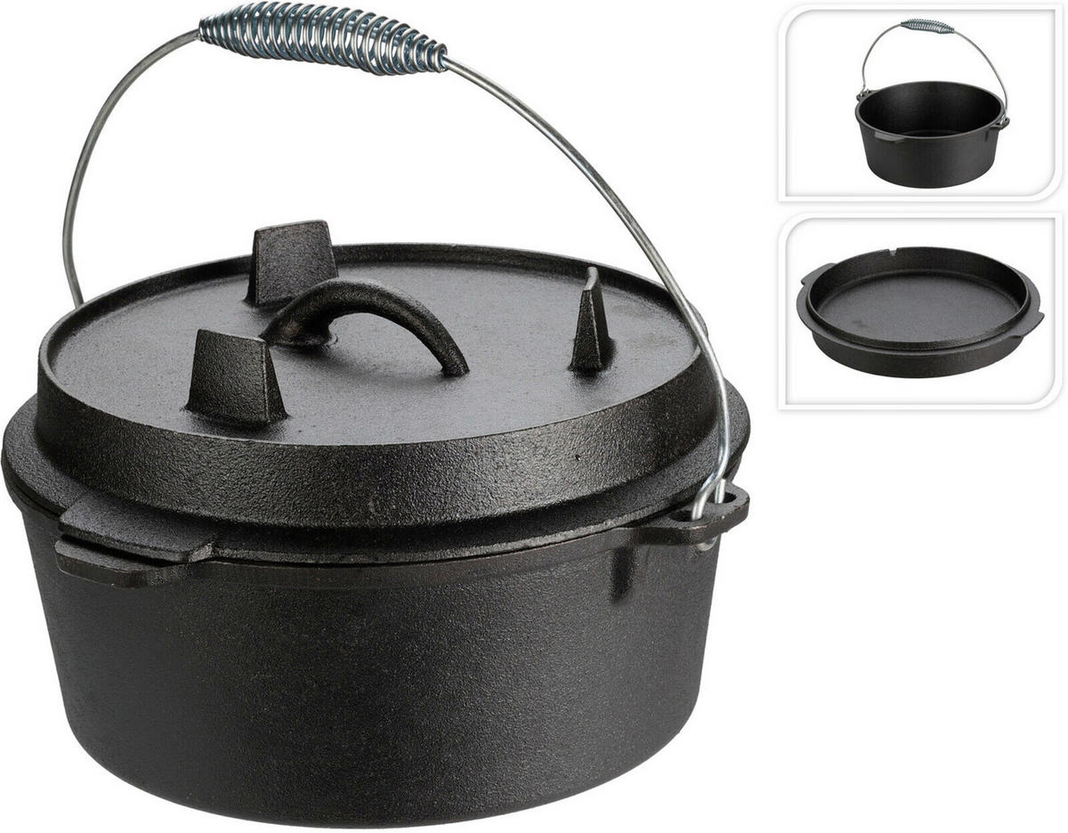 SCHMORTOPF  - Schwarz, Basics, Metall (25/15cm)