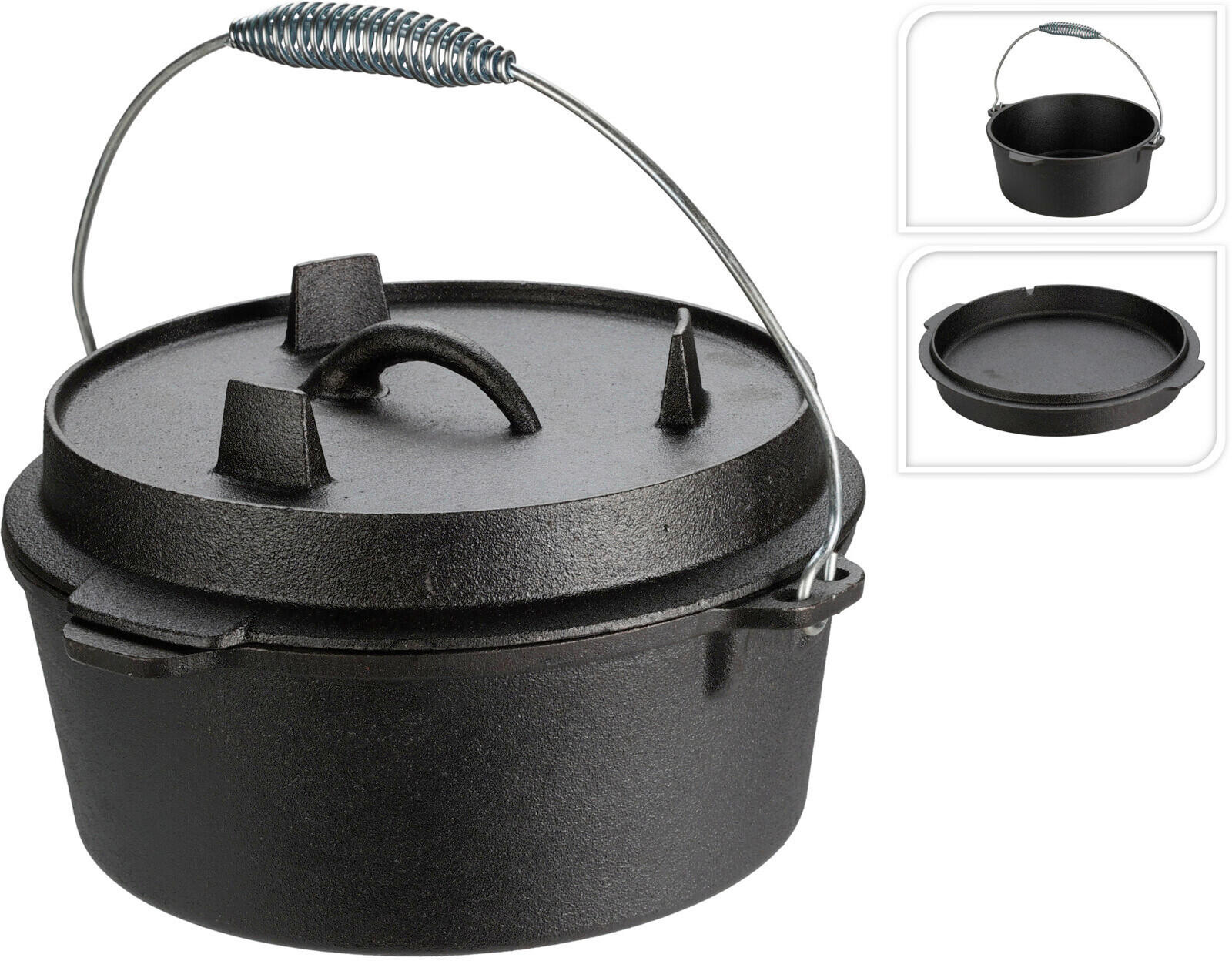 XXXLutz Schmortopf Schwarz 15 cm