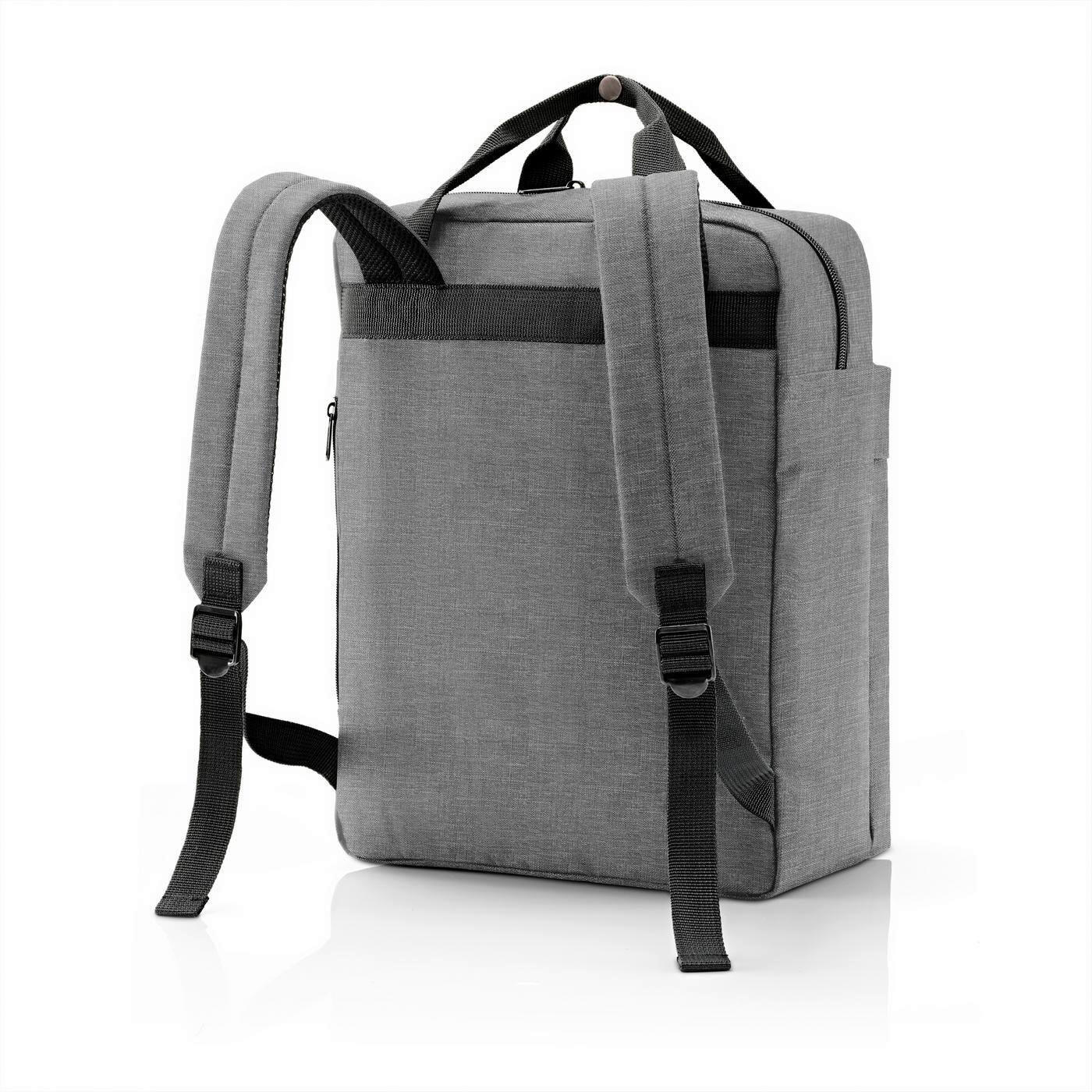 RUCSAC - gri, Basics, textil (30/39/13cm)