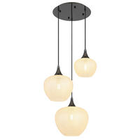 HÄNGELEUCHTE 49/120 cm    - Klar/Chromfarben, Konventionell, Glas/Kunststoff (49/120cm) - Globo