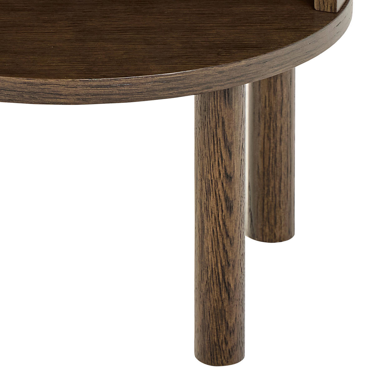 NACHTKÄSTCHEN 40/60/31,5 cm  in furniert Eiche dunkel  - Eiche dunkel, MODERN, Holzwerkstoff (40/60/31,5cm) - MID.YOU