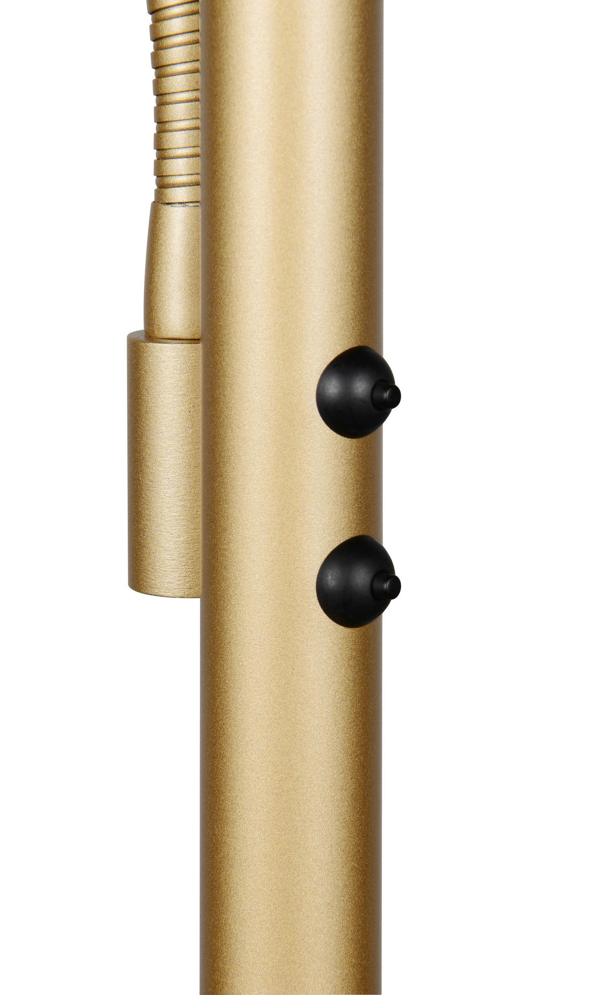LED-STEHLEUCHTE - Goldfarben, Design, Metall (40/180cm) - Trio Leuchten
