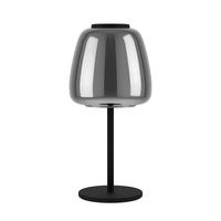 LED-BORDSLAMPA - svart, Design, metall/glas (16.5/34.5cm) - Eglo