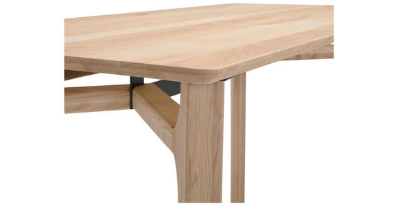 SCHREIBTISCH 140/65/75 cm  in Eschefarben  - Eschefarben, Natur, Holz (140/65/75cm) - Linea Natura