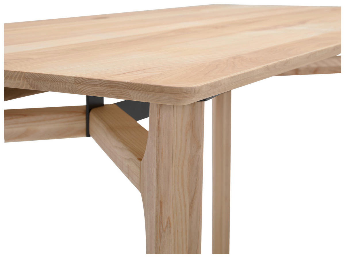 SCHREIBTISCH 140/65/75 cm Eschefarben  - Eschefarben, Natur, Holz (140/65/75cm) - Linea Natura