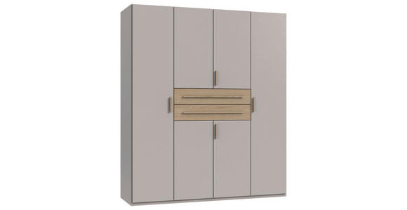 KLEIDERSCHRANK  in Eichefarben, Kaschmir  - Kaschmir/Eichefarben, MODERN, Holzwerkstoff (180/208/65cm) - Carryhome