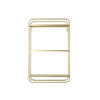 WANDREGAL Goldfarben  - Goldfarben, Design, Metall (36/56/15cm) - MID.YOU