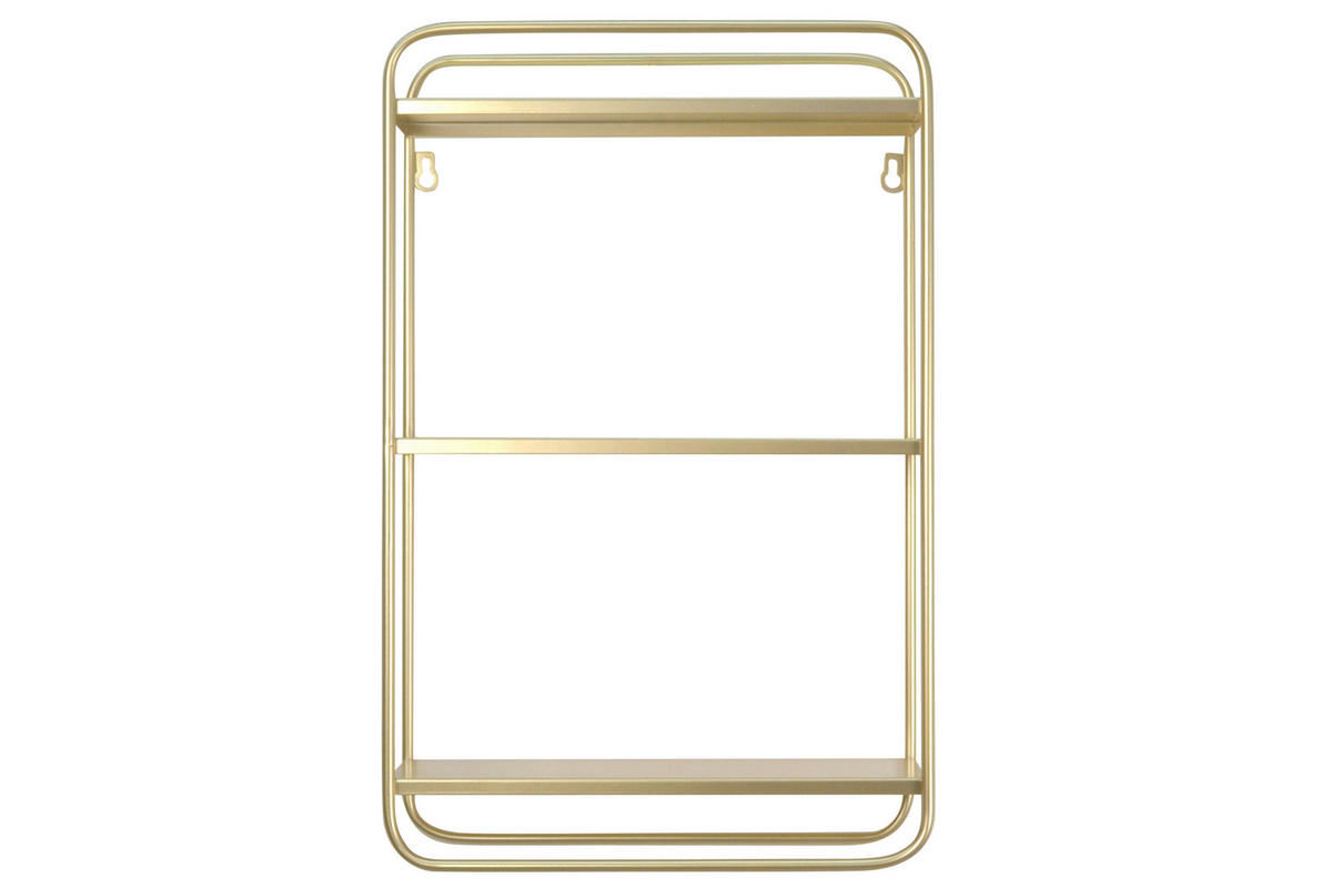 WANDREGAL Goldfarben  - Goldfarben, Design, Metall (36/56/15cm) - MID.YOU
