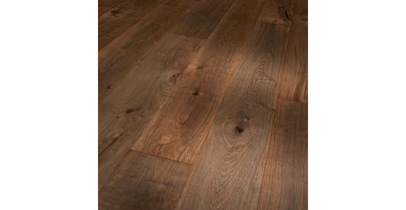 Landhausdiele Eiche smoked per m² - Eichefarben, LIFESTYLE, Holz (188,2/19/1,4cm) - Ambiente