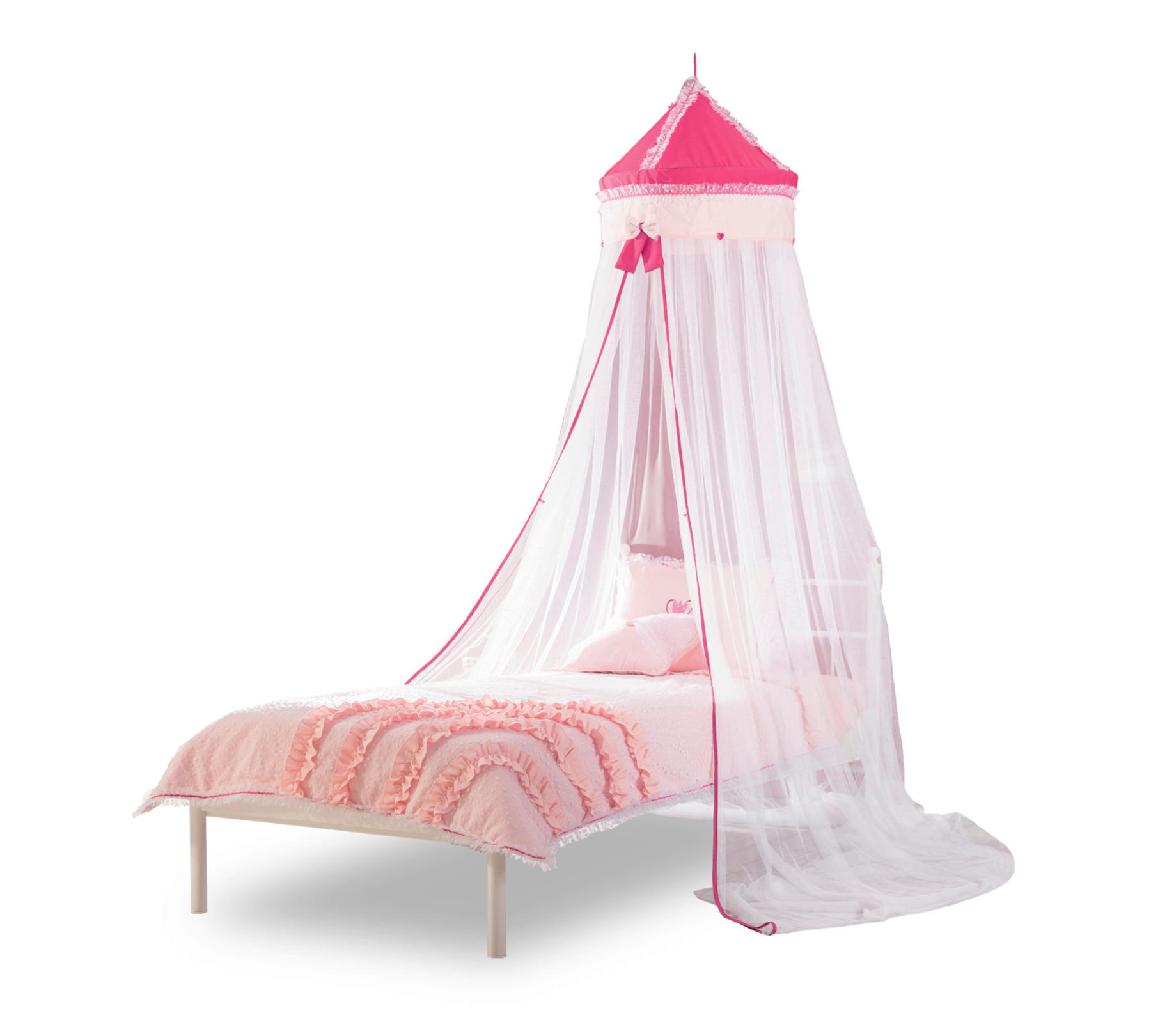 CAMERĂ PENTRU TINERET - roz aprins, Basics, textil (60/300/60cm) - Cilek