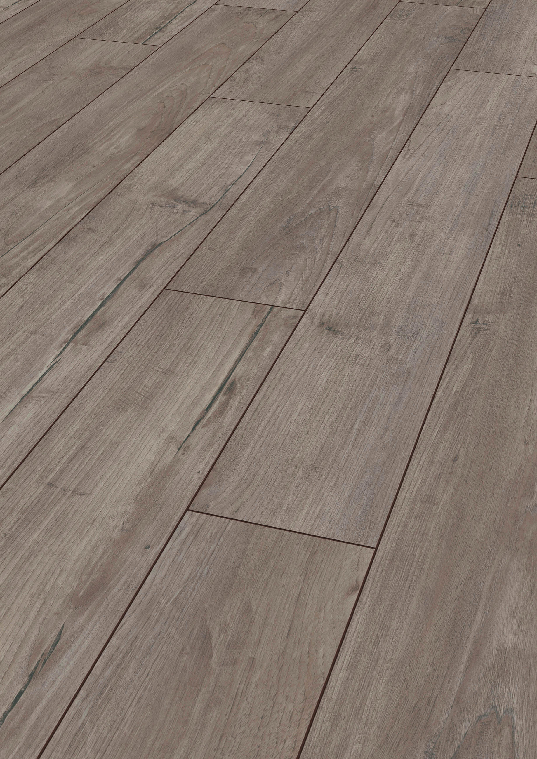 LAMINATBODEN Exquisit  - Teakfarben, KONVENTIONELL, Holz (138.0/19.3/0.8cm)