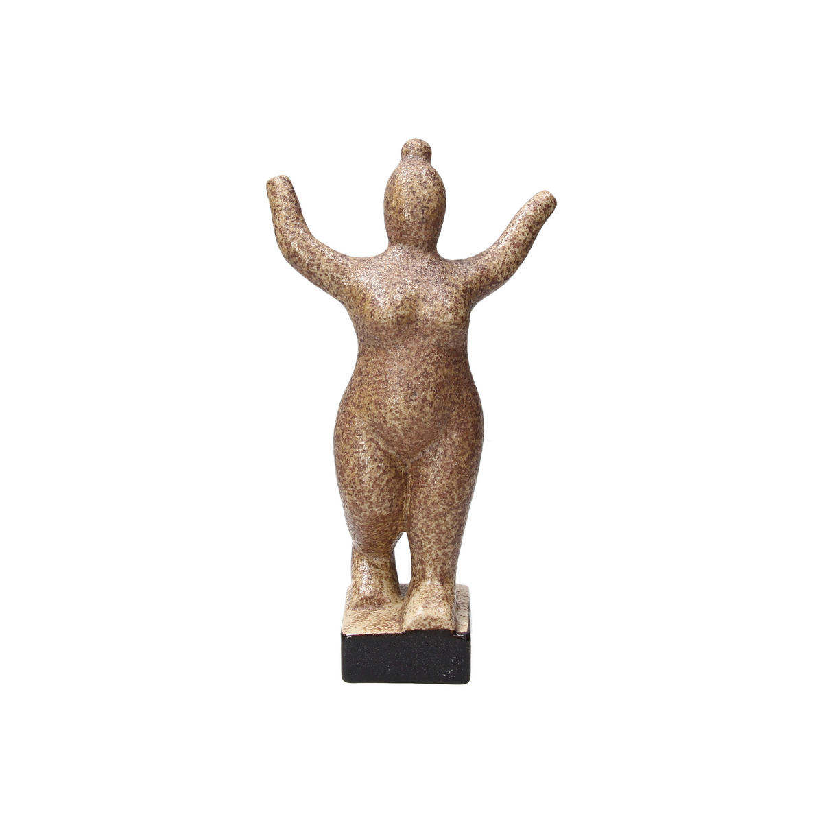 SKULPTURA - rdečerjava, Basics, keramika (12/7/22cm)