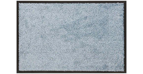 FUßMATTE 60/80 cm - Hellblau, KONVENTIONELL, Kunststoff/Textil (60/80cm) - Esposa