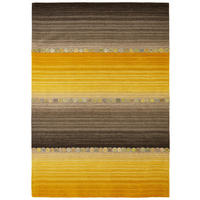 Covor Oriental  Twilight in yellow  - maro/galben, Lifestyle, textil (70/140cm) - Cazaris