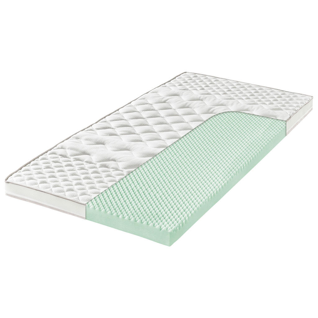Thumbnail - Modante Topper, Weiß, Textil, H2, Füllung: Polyester, 90x200 cm, Oeko-Tex® Standard 100, Härtegradauswahl, Bezug abnehmb...