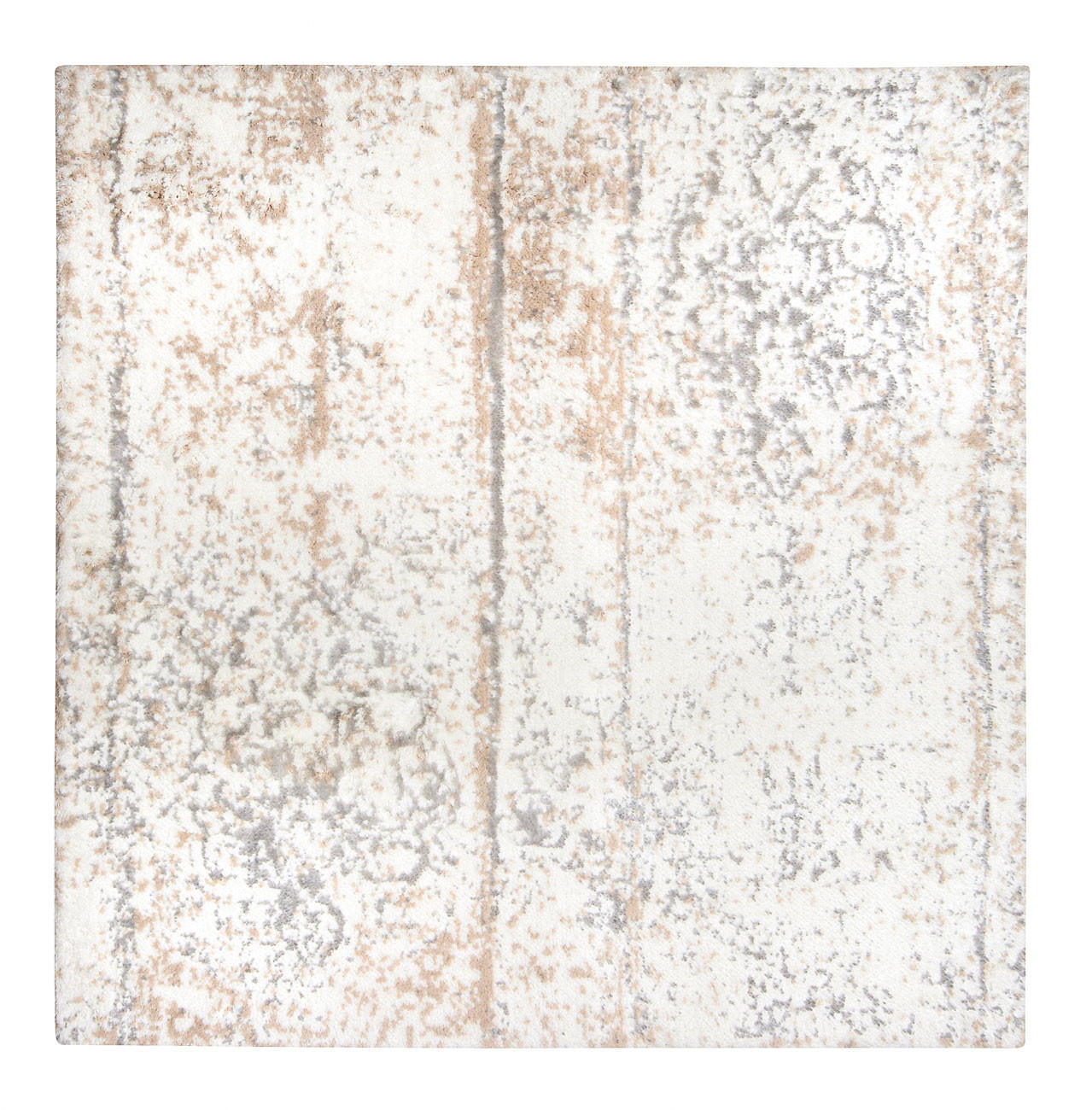 Covoras De Baie 60/60 cm culoare natur, argintiu, bej