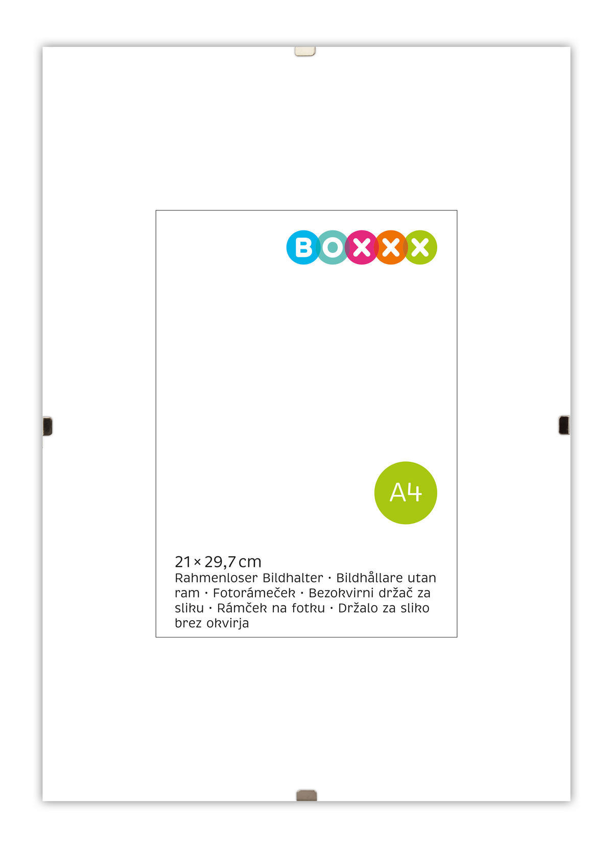 CLIPRAHMEN - Klar, Basics, Glas (30/21/1cm) - Boxxx