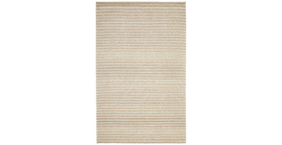 HANDWEBTEPPICH 70/140 cm  - Beige, Natur, Textil (70/140cm) - Linea Natura