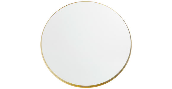 WANDSPIEGEL 100/100/3,5 cm  - Goldfarben, Trend, Glas/Metall (100/100/3,5cm) - Xora