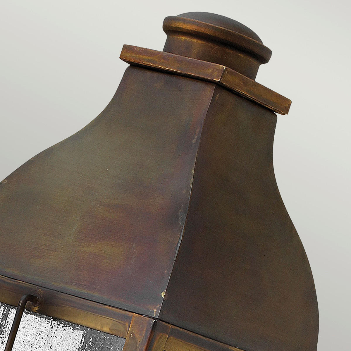 AUSSENWANDLEUCHTE - Rotbraun, Konventionell, Glas/Metall (20.3/53.3/26cm) - Elstead Lighting