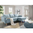 HOCKER Flachgewebe Blau  - Blau, KONVENTIONELL, Holz/Textil (88/49/62cm) - Carryhome