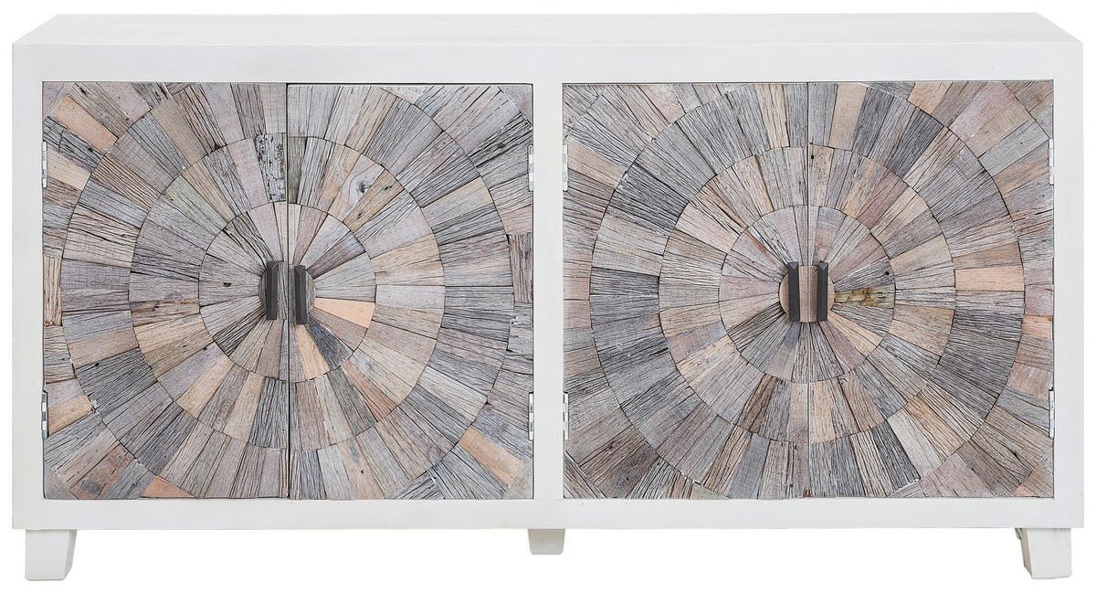 SIDEBOARD  in 180/92/40 cm  - Weiß, Design, Holz/Holzwerkstoff (180/92/40cm) - Ambia Home