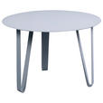 COUCHTISCH rund Grau 60/60/40 cm  - Grau, Design, Metall (60/60/40cm) - Xora