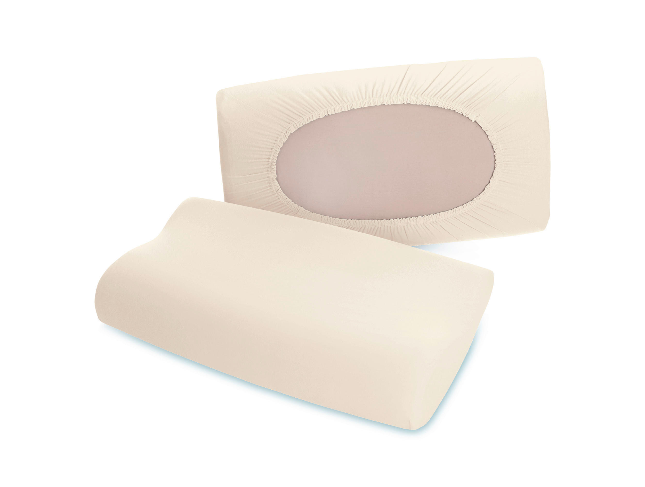 KOPFKISSENBEZUG PURE 40-70/40-90 cm  - Hellgelb, Basics, Textil (40-70/40-90cm) - Schlafgut