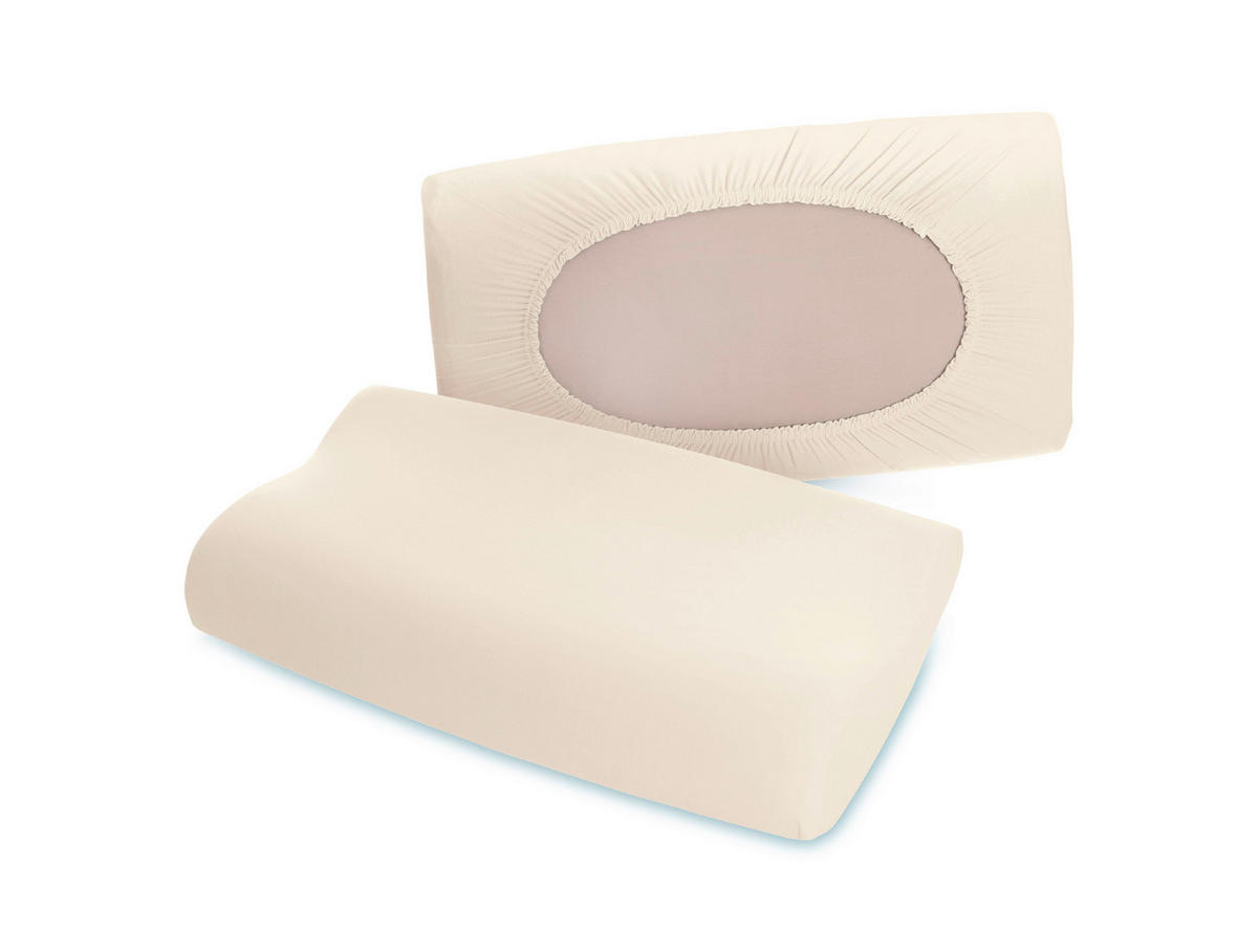 KOPFKISSENBEZUG PURE 40-70/40-90 cm  - Hellgelb, Basics, Textil (40-70/40-90cm) - Schlafgut