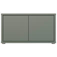 GARDEROBENBANK - Salbeigrün/Grau, MODERN, Kunststoff (74,5/41,5/34,9cm) - Carryhome