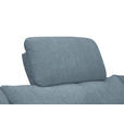 KOPFSTÜTZE - Blaugrau, KONVENTIONELL, Textil (55/28/18cm) - Hom`in