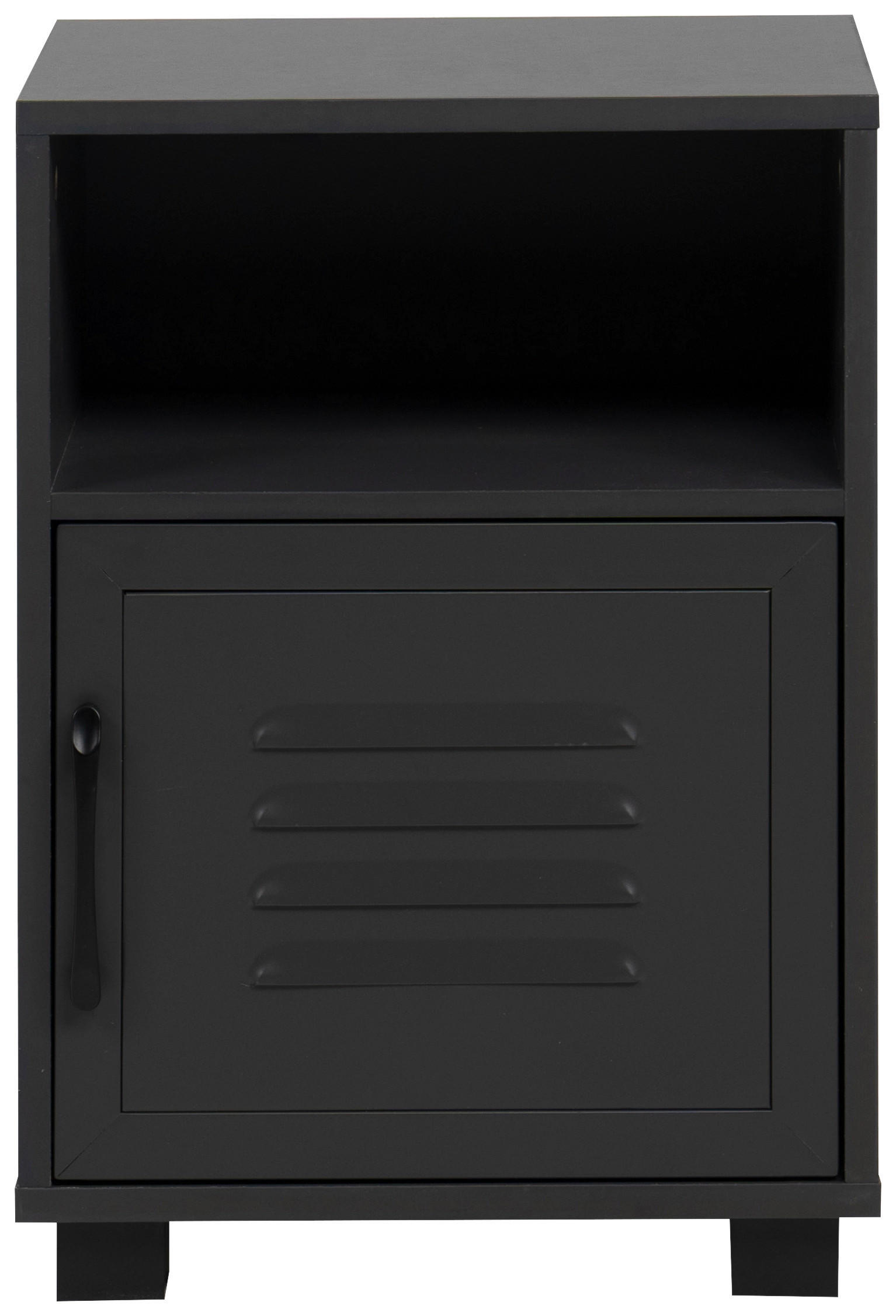 Nachtkästchen Michigan Dunkelgrau H: 54 Cm