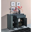 KOMMODE  in 118/103/38 cm  - Anthrazit, KONVENTIONELL, Holzwerkstoff (118/103/38cm) - Carryhome
