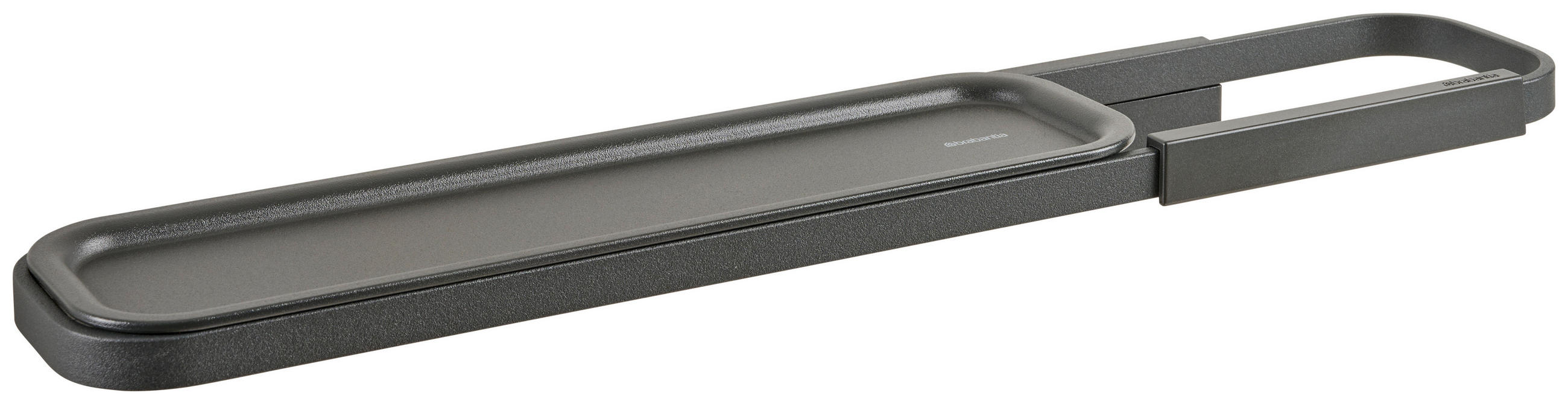 DRŽAČ TOALETNOG PAPIRA crna metal MINDSET - crna, Basics, metal (42,1/4.4/8.9cm) - Brabantia