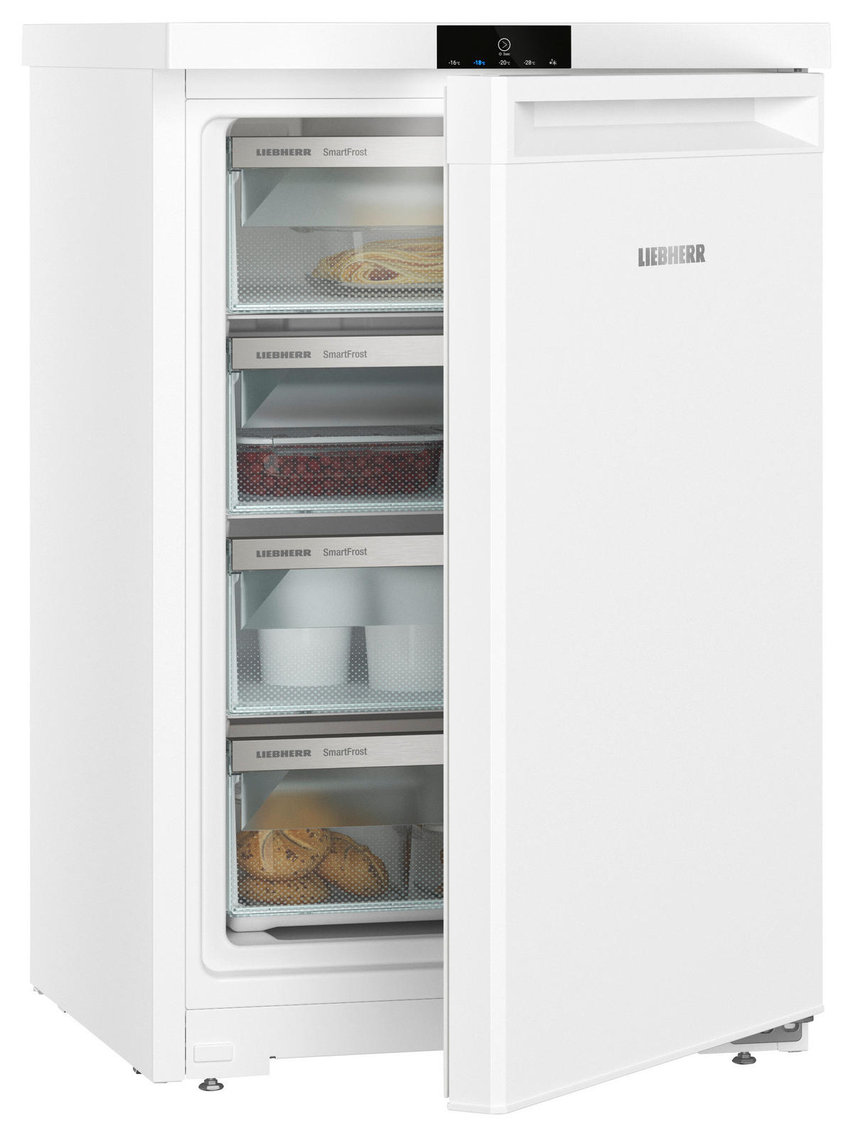 GEFRIERSCHRANK FE1414  - Weiß, Basics, Metall (55/85/60,7cm) - Liebherr