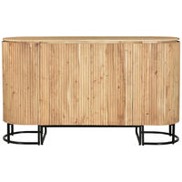 KUHINJSKI OTOK - naravne barve, Design, kovina/les (180/105/50cm) - Livetastic