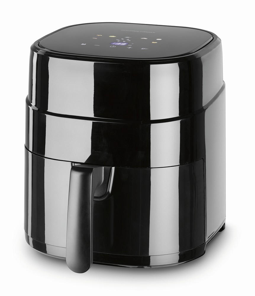 Thumbnail - Gourmetmaxx HEIßLUFTFRITTEUSE GOURMETmaxx, Schwarz, Kunststoff, 4,5 L, 34.4x30.5x26.5 cm, antihaftbeschichteter Innenbeh...