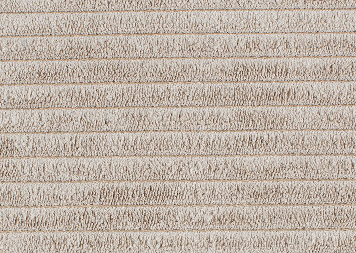 SCHLAFSOFA in Cord Sandfarben  - Sandfarben/Schwarz, Design, Textil/Metall (250/89/105cm) - Welnova