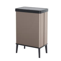 ABFALLEIMER 54 l  Kunststoff  - Altrosa, Basics, Kunststoff (26,5/68,7/43,5cm) - Curver