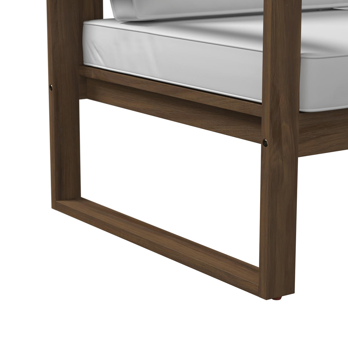 LOUNGEGARNITUR   132/70/72 cm Akazie Hartholz  - Beige/Akaziefarben, MODERN, Holz (132/70/72cm) - Ambia Garden